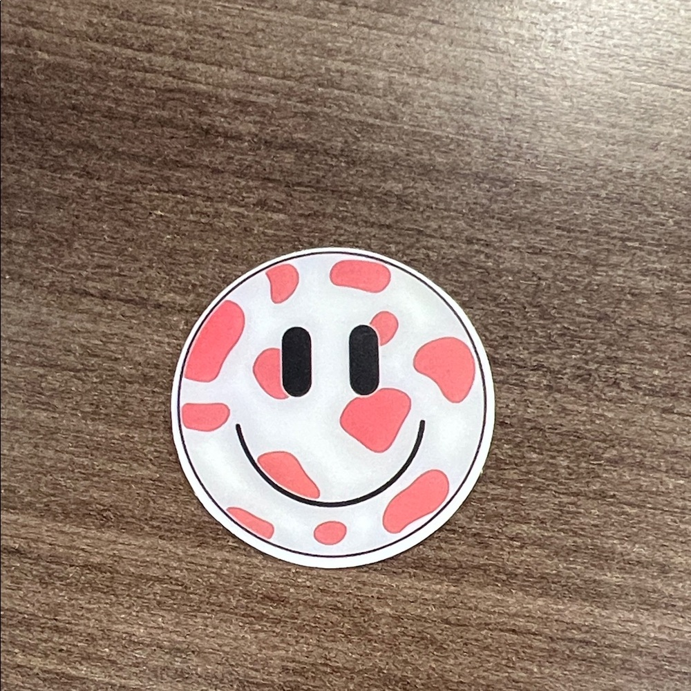 4/$10 Smiley Face Sticker